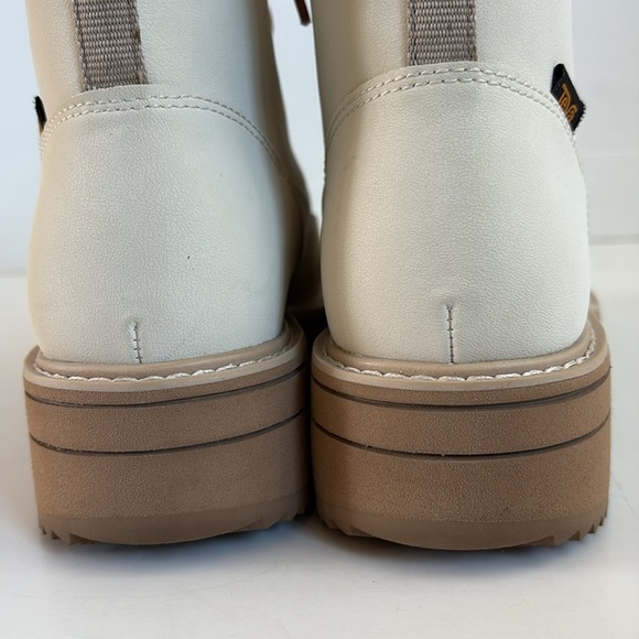 Teva Midform boot white swan lace up slight heal max comfort water repellent - Picture 6 of 16